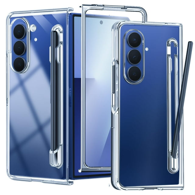 Funda QiiStar para Samsung Galaxy Z Fold 7 con soporte para S-Pen