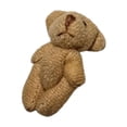 thumbnail image 4 of Mini Oso de Peluche Hugo Marrón Claro Juguete de Relleno, 4 of 10