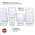 thumbnail image 3 of COPCO CLEAR MINI FRIDGE BIN SET OF 4, 3 of 5