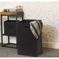 thumbnail image 4 of Cesta para la colada plegable para armario Simple Houseware, color negro, 4 of 4