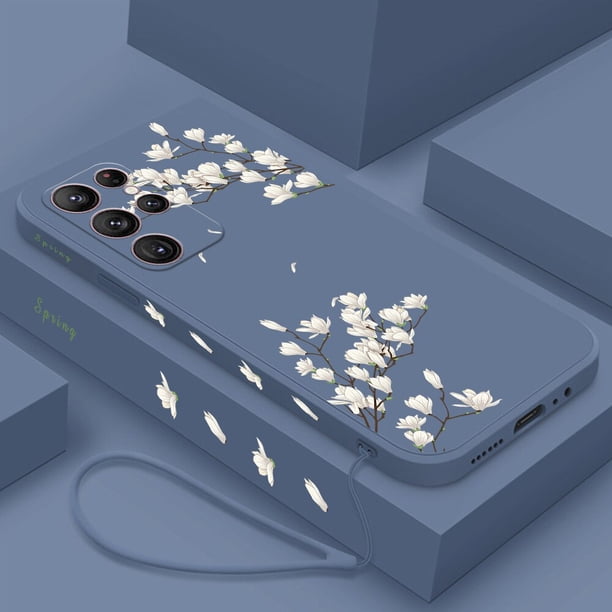 Funda de mariposa para Samsung Galaxy S21, S22, S23 Ultra Plus, S20 FE, A72, A71, A53, A52 S, A14, A34, A54, 5G, A51, A33, A32, A23, A21S, A13 qiuyongmign unisex