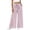A2 Light Pink, variant on BODOAO Women's Striped Satin Palazzo Pants, Casual Summer High Waisted Wide Leg Trousers with Pockets, Silky Smooth Fabric, Flowy Draped Fit and Elastic Waist Black L