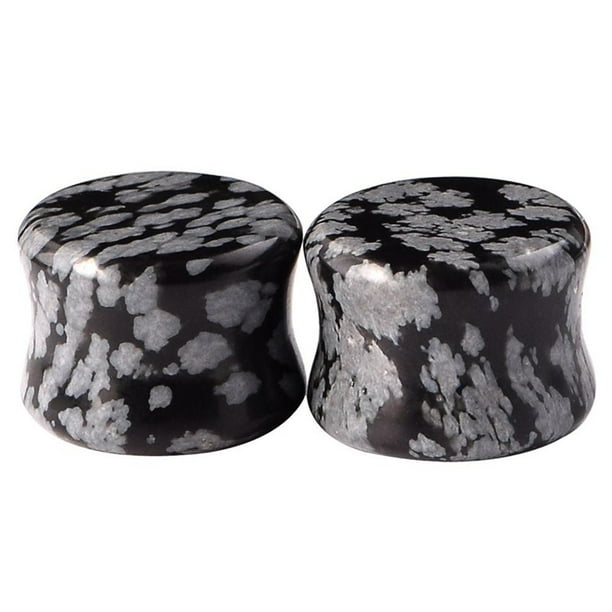 Piercings Para Oreja Expansor De Tapones De Piedra Natural