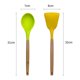 thumbnail image 2 of Juego de utensilios de cocina de silicona 2 uds, espátula de silicona resistente al calor y antiadherente para cocinar, 2 of 5