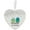A, variant on Heart Shaped Ornaments Christmas Tree Decorations For True Friends Ornaments For True Friends Heart Shaped Ornaments Souvenir Christmas Tree Hanging Pendant Decorations (D,One Size)
