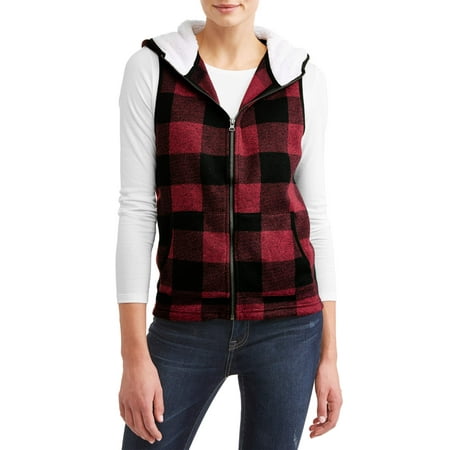 Fleece Print Vest - Pulse Women's Field Sweater Fleece Vest