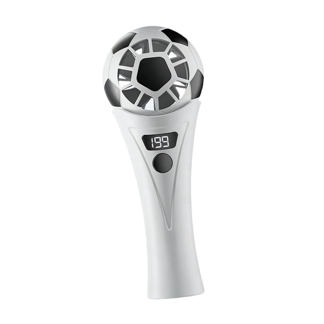 Mini ventilador portátil, mini ventilador de refrigeración, ideal para verano, para hombres y mujeres, ligero y recargable por USB. Blanco