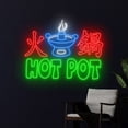 thumbnail image 3 of Handmadetneonsign Hot Pot Chinese Wall Art, Chinese Food Wall Decor, Chinese Restaurant Wall Decor, 3 of 5