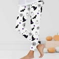 thumbnail image 2 of Halloween Outfits for Girls Funny Cute Printed Graphic Leggings Stretch High Waist Pull On Jeggings Pants (3 Years, Style M), 2 of 6