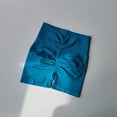 thumbnail image 2 of Pantalones cortos deportivos de color melocotón para mujer, pantalones cortos deportivos para levantamiento de glúteos y Yoga para caderas, cintura alta y Abdomen, medias elásticas altas, 2 of 6