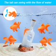 thumbnail image 4 of 10PCS Plastic Fish，Fake Goldfish, Artificial Floating Goldfish Ornament Realistic Moving for Aquarium Fish Tank Décor Party Decor Aquarium Fish Tank Fountain Bowl Decoration, 4 of 8