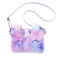 thumbnail image 2 of Bolso bandolera de felpa para niñas y niños, bonito bolso de hombro, cartera para niños, 2 of 6