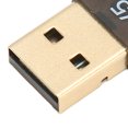 thumbnail image 3 of Adaptador USB BT ABS negro versión V5.1 unidad libre amplia cobertura adaptador inalámbrico portátil BT 5,1 para negocios en casa, 3 of 8