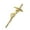 Gold, variant on Retro Vintage Jesus Christ Crucifix for Cross Pendant for Men Women Religious Gi