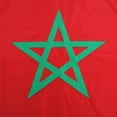 thumbnail image 3 of Ma Mar le Royaume du Maroc Drapeau 90x150cm Marokko Drapeaux Nationaux Marocains Vert Pentagon Rouge Design Bannière Drapeau, 3 of 4