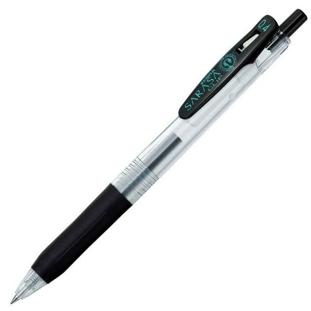 Zebra B-Jjs15-Bk Bolígrafo Gel Sarasa Clip 0,4 Negro 10 Piezas