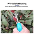 thumbnail image 4 of Tignapoo Compact Portable Pruning Shears for Harvesting Fruits and Trimming Flowers - Ergonomic Design Garden Tool with Safety Lock, Durable Alloy Blade in Green Color, 4 of 6