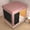 Pink, variant on Large Size Stainless Steel Frame Bed Canopy 90% Full Blackout Privacy Bed Curtain 3 Entrances Design Windproof Mosquito Net Easy Installation Modern Bedroom Dorm Privacy Shield