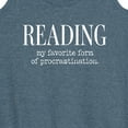 thumbnail image 3 of Instant Message - Reading Favorite Procrastination - Women's Racerback Tank Top, 3 of 6