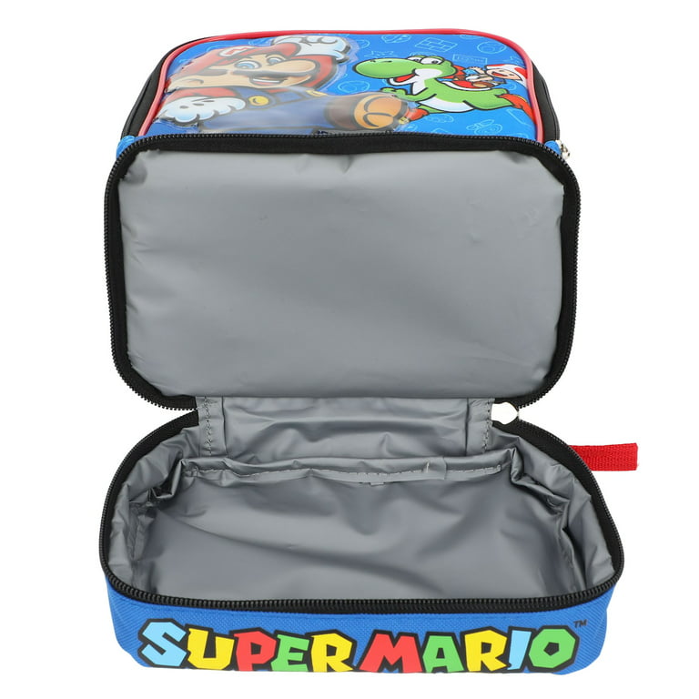 Thermos Kids Reusable Single Compartment Upright Lunch Box, Super Mario Bros, Size: One Size