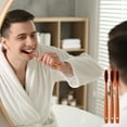 thumbnail image 4 of Soft-bristle toothbrush set,Experience The Tradition Adult Toothbrush With 68 Holes Featuring Traditional And Large Head With Soft Bristles For Home Use, 4 of 9