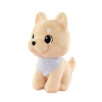 Cute Teddy Pet Shiba Inu Dog Stuffed Animal Plush Toys-Soft Hug Cartoon Plush Toys for Home Decor Gifts
