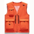 thumbnail image 2 of Chaqueta de Hombres Casual Delgado Multi-Bolsillo Seco Rápido Suelto Montaña Al Aire Libre Abrigo Deportivo, Chaqueta Traje para Hombres, 2 of 4