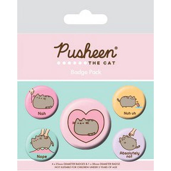 Pusheen - Nah Badge Pack