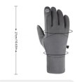thumbnail image 4 of NSESSHome Waterproof and Windproof Thermal Gloves, Winter Touch Screen Warm Gloves, for Cycling,Riding,Running,Outdoor Sports - for Women and Men, 4 of 5