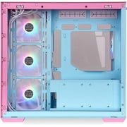 Thermaltake View 380 TG ARGB Bubble Pink Mid Tower Chassis - Mid-tower - Bubble Pink - Tempered Glass, SPCC - 3 x Bay - 4 x 120mm Fan(s) Installed - Mini ITX, Micro ATX, ATX Motherboard Supported -...