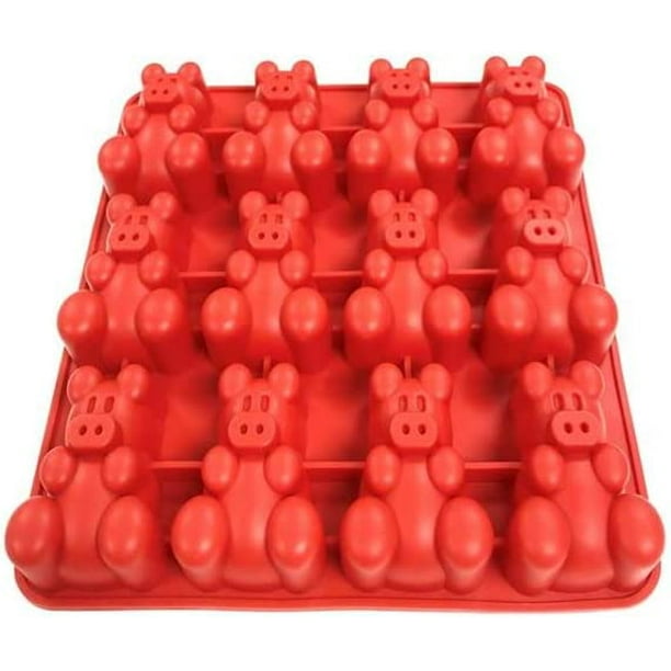 KOVOT Oink Bites Little Pigs in a Blanket Silicone Mold Make 12 Piggy