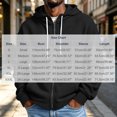 thumbnail image 4 of MXALUOB Men's Full Zip Hoodie Waffle Knit Long Sleeve Hooded Sweatshirt with Drawstring Casual Solid Color Jacket Fall Winter Outfits, 4 of 10
