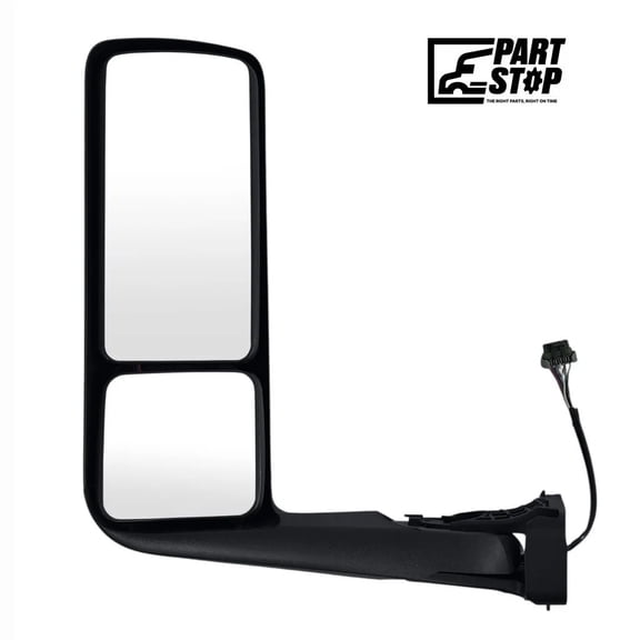 Heated Mirror Assembly with Turn Signal – Fits International LT Trucks | Driver