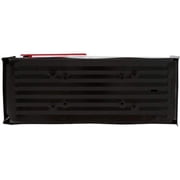 Solar Group E16B Locking Rural 2-Slot Mailbox, Black