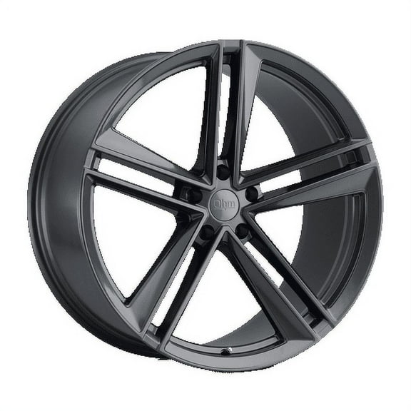 OHM Aluminum Rim LIGHTNING 22X10.5in Gloss Gunmetal Finish, 2205LTG405120G64