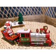 thumbnail image 4 of Lights And Sounds Christmas Train Set Railway Tracks Toys Xmas Train Gift, 4 of 5
