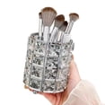 thumbnail image 4 of Organizador de brochas de maquillaje JOSALINAS Silver Crystal, 4 of 9