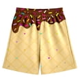 thumbnail image 4 of Shadoumai Baby Boy Shorts Animal Print Elastic Waistband Cotton Jogger Shorts Lightweight Beach Cargo Pants Summer Short Pants Clothing, 4 of 4