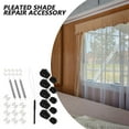 thumbnail image 6 of OUNONA 1 Set Rv Awning Fabric Replacement Day And Night Foldable Sunshade Repair Kit Suitable For Rv Window Sunshade Adjustment Black, 6 of 7