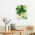 thumbnail image 3 of Acheng St Patrick's Day Watercolor Painting Saint Patrick's Day Canvas Art Paintings,Wall Decor Saint Patrick's Day Posters,Modern Art Living Room Decor  pattern2, 3 of 5