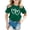 Green, variant on LNMQLPDBS Tops for Teens Sparkly Tops Girls Tween Tops Vests 8-10 Kids Easter Shirt 4t Girl Clothes Girl 4t Girls Size 10-12 Clothes, Beige 10-11 Years