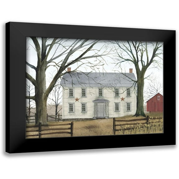 Jacobs, Billy 14x12 Black Modern Framed Museum Art Print Titled - Early American Home