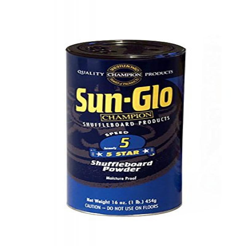 Sun-Glo Speed #5 Shuffleboard Table Powder Wax 24 Cans 