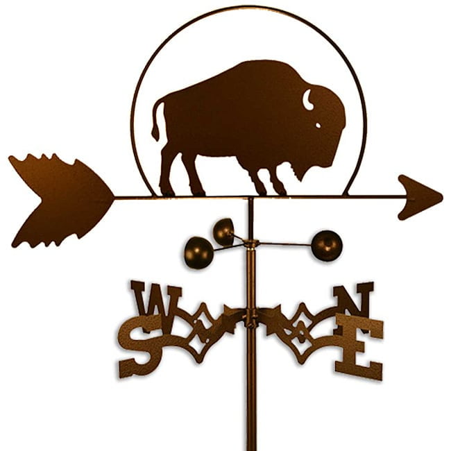 SWEN Products Inc Handmade Buffalo Bison Weathervane by Overstock