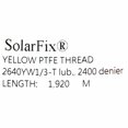 thumbnail image 2 of SolarFix Boat PTFE Thread 2640YW1/3-T | 2400 Denier Yellow 1920m, 2 of 2