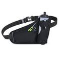 thumbnail image 1 of Running Water Bottle Hydration Belt with Hiking Walking Waist Pack Reflective Adjustable, 1 of 5