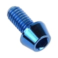 thumbnail image 5 of Wanyifa Titanium M8x15 20 25 30 35 40 45 50 Hex Allen Socket Head Bolt Screws,M8x15mm,Blue,4 Pcs, 5 of 6