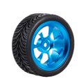 thumbnail image 2 of Neumático 4 Uds 65mm neumático de goma llantas de rueda de metal neumáticos de goma de alto agarre para 1/12 1/14 1/18 Wltoys RC Car 144001 A959 124019 124018 Romacci  Neumático, 2 of 7