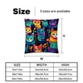 thumbnail image 5 of Cat Velvet Throw Pillow Covers Set of 2 - 16x16, 18x18, 20x20 Inches - Unique Patterns for Bed, Chair for Various Occasions, 5 of 6