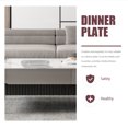thumbnail image 2 of RUNROTOO 1Pcs Assiette Divisée en Acier Inoxydable 304 Argent pour Servir Nourriture Restaurant, 2 of 8
